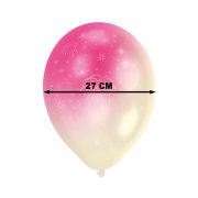 4 baloane Happy New Year cu led 27 cm