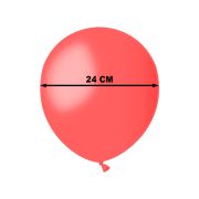 50 baloane latex asortate 22 cm