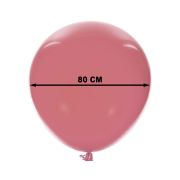 Balon Jumbo roz deschis 80 cm
