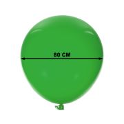 Balon Jumbo verde inchis 80 cm