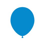 50 baloane albastre 23 cm