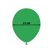 50 baloane verzi 23 cm