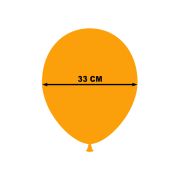 5 baloane latex cu ananas - 33 cm