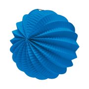Lampion rotund albastru  22 cm