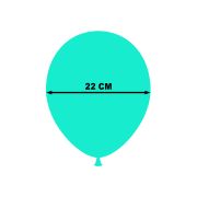 10 baloane cifra 4 - 22 cm