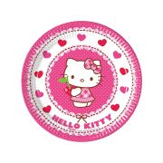 8 Farfurii Hello Kitty - 18 cm