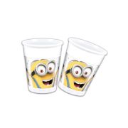 8 Pahare Minions Ballons Party - 200 ml
