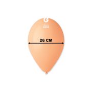 Baloane portocalii Gemar 26 cm - 100 buc.