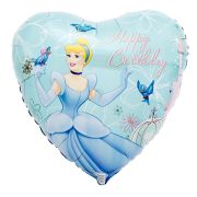 Balon Disney Cinderella Happy Birthday 43 cm