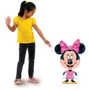Balon folie metalizata Minnie Mouse Mini Airwalker - inaltime 78 cm