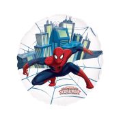 Balon folie metalizata transparenta Spiderman, 66 cm diametru