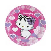 Farfurii Charmmy Hello Kitty hearts 23 cm