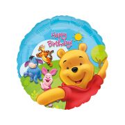 Balon folie metalizata Pooh si prietenii 45cm