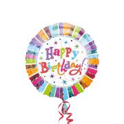 Balon folie metalizata radiant Happy Birthday