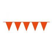 Banner stegulete portocalii -10 m