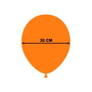 10 baloane cifra 6 - 30 cm