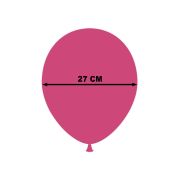10 baloane fuchsia - 27 cm