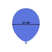 20 baloane bleumarin - 27 cm