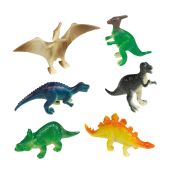 8 mini figurine Dinozauri