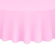 Fata de masa roz rotunda - 213 cm