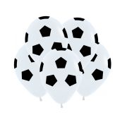 10 baloane fotbal - 30 cm