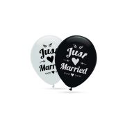 10 baloane Just Married- 30 cm