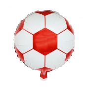 Balon minge fotbal cu rosu - 43 cm