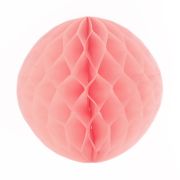 Glob decorativ din hartie roz 28 cm