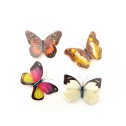 Stickere fluturi 3D multicolori