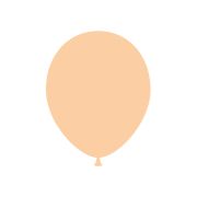 10 baloane portocaliu deschis - 30 cm
