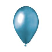 50 baloane chrome bleu Gemar- 33 cm