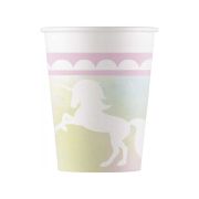 8 pahare unicorn - 200 ml