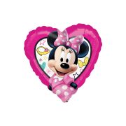 Balon inima Minnie - 23 cm