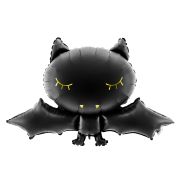 Balon negru liliac - 80 x 52 cm