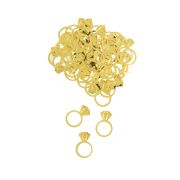 Confetti aurii in forma de inel - 14 gr