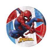 8 farfurii Spiderman Hero - 23 cm