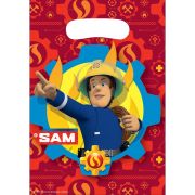 8 pungi Pompierul Sam - 23 x 16 cm