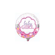 Balon mini folie Baby Girl- 23 cm