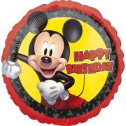 Balon rotund Mickey Mouse - 43 cm