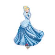 Mini balon folie Disney Cinderella 23 cm