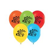 5 baloane cu mașini - 30 cm