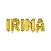 Baloane aurii nume IRINA