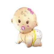 Balon bebeluș fetiță - 78 x 47 cm