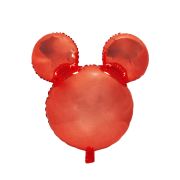 Balon folie cap Mickey Mouse rosu - 42 x 60 cm