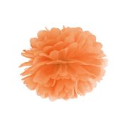 Pompon portocaliu - 35 cm