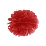 Pompon roșu - 35 cm