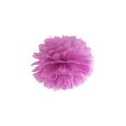 Pompon violet 35 cm