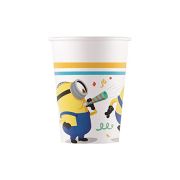 8 pahare Minions party - 200 ml