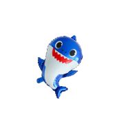 Balon bleu Baby Shark 54 cm