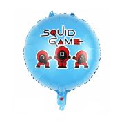 Balon bleu Squid Game - 43 cm